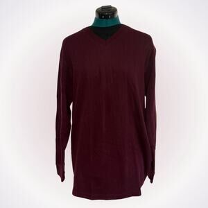 Architect V-Neck Long Sleeve Top | Sz M